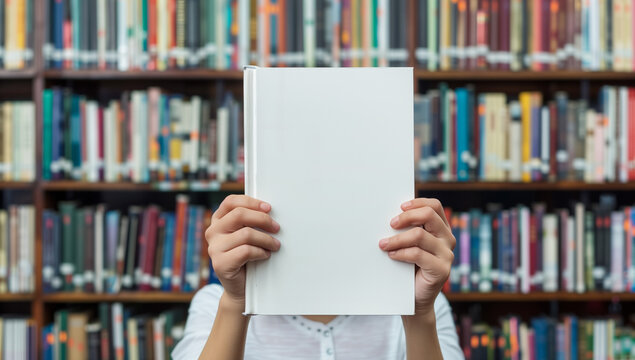 Main Tenant un Livre Blanc : Arri&egrave;re-Plan Flou