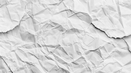 Obraz premium Paper texture: white recycled craft paper; grey paper texture; old vintage newspaper page vignette; rough art letter, creased; hardboard with text space.