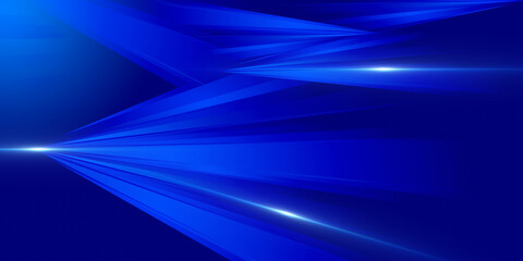 Obraz premium Blue wave abstract wave background with waves .Digital futurist cyber space design, cyberpunk technology, Virtual reality, science fiction matrix, science light circle wallpaper, vector template 