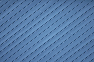 Texture of blue planks of garage doors