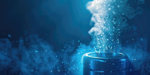 Fototapeta premium Water pouring from container