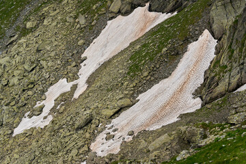 High mountains landscape in the summer