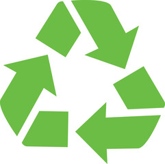 Recycle Icon Vector Illustration Simple
