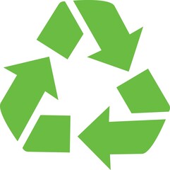 Recycle Icon Vector Illustration Simple