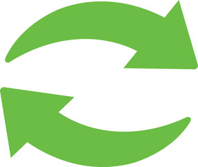 Recycle Icon Vector Illustration Simple