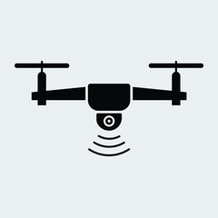 Drone icon. Easy editable vector design.