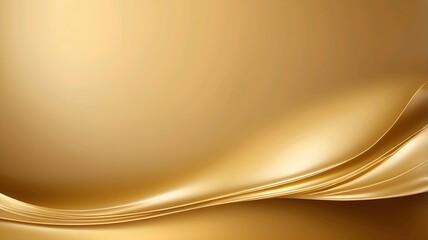 Fototapeta premium Gold gradient blurred background with soft glowing backdrop, background texture for design