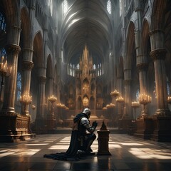 기도하는 성기사