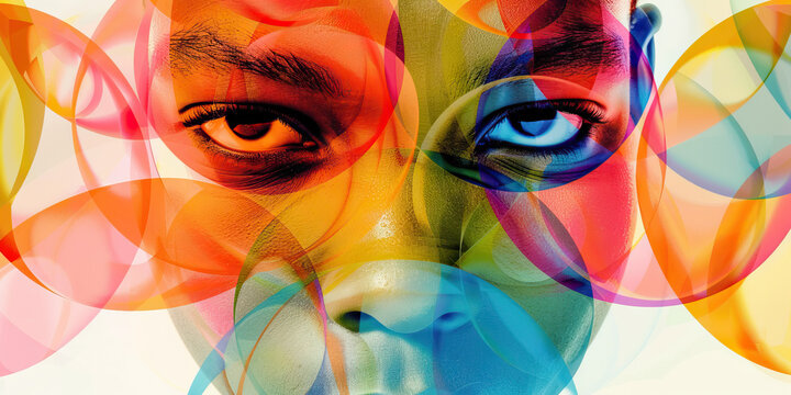 The Democratic Venn Diagram: A colorful Venn diagram, filled with intersecting circles representing the diverse interests and ideologies that come together in pursuit of a shared democratic vision.