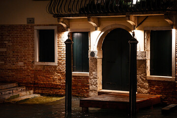 Dock entrance in Venice