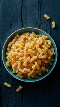 Variety of Italian dishes. Stop motion of various pasta dishes.