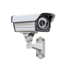 cctv camera on white background