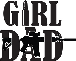 Girl Dad Svg, Girl Dad Svg, Fathers day svg, Daddy svg