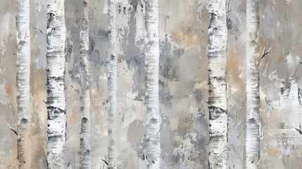 Obraz premium Sophisticated wallpaper with earthy tones organic textures and diffused light