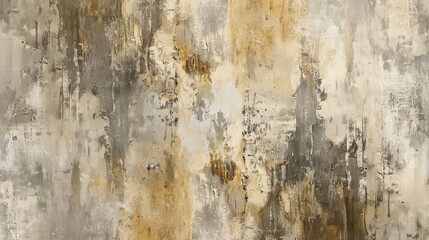 Obraz premium Abstract wallpaper with earthy tones leaf-like patterns and diffused light