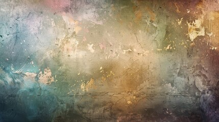 Distressed metal and pastel gradients abstract background with sparkling light effects