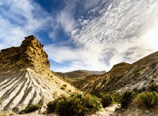 Desert in Andalusia, Almeria, Spain