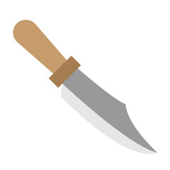Knife Vector Flat Icon Design