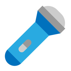 Torch Vector Flat Icon Design