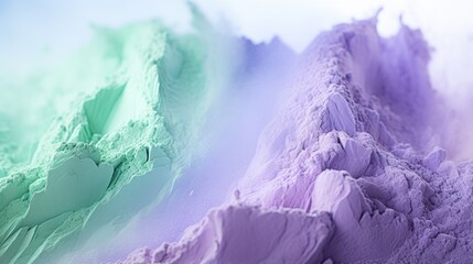 Obraz premium Pastel Dreamscapes: A Symphony of Soft Hues