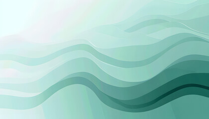 A modern abstract gradient background. The gradient should be gentle and understated. Mint Green colors.