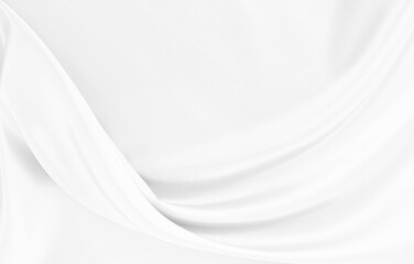 White gray satin texture that is white silver fabric silk background with beautiful soft blur pattern natural.