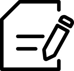 write document icon

