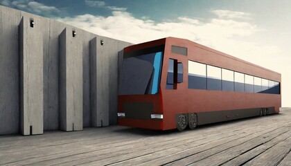 Fototapeta premium train in motion