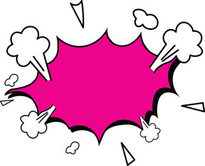 Blank comic bubble speech.eps10