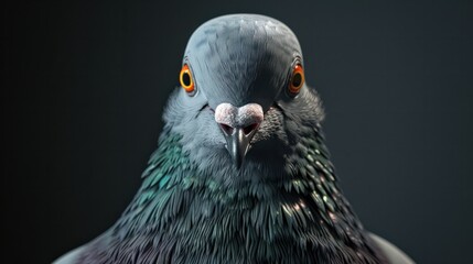 lifestyle photography of pigeon