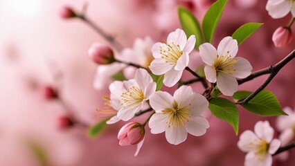 Naklejka premium Blooming beauty in natures palette