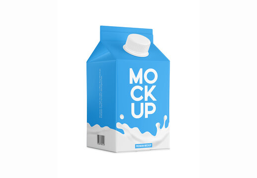 Carton Box Packaging Mockup