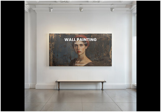 Wall Painting Mockup