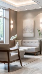 Modern Aesthetic Clinic Interior Design for Relaxing Botox Treatment Experience