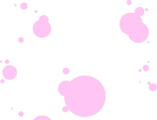 Pop Art Retro Background with pink spots. Airy-sweet associations and decoration for design. Calm tone and colors.