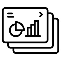 Slides  Icon Element For Design