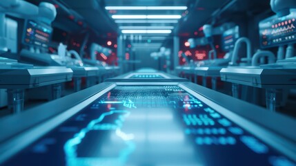 Obraz premium In the medical banner