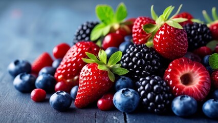  Fresh and vibrant berries a feast for the eyes and palate