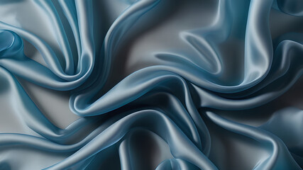 Obraz premium light blue fabric on a light blue background. background texture