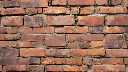 Obraz premium red brick background. background texture