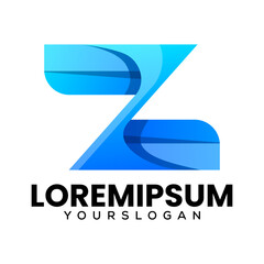 initials letter Z logo design