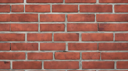 Obraz premium red brick background. background texture