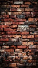 Naklejka premium old brick wall