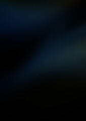 Black background with abstract blue spots. Background for design and graphic resources. Blank space for inserting text. 