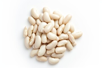 White kidney beans cooked and piled with baked legumes canned yellow beans and other leguminous ingredients including Phaseolus vulgaris and harico