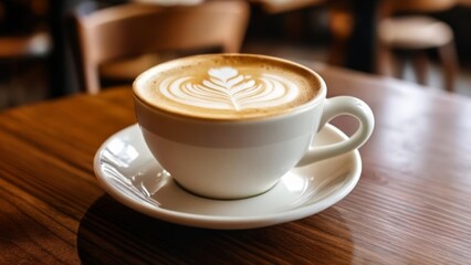  A moment of tranquility with a frothy delight