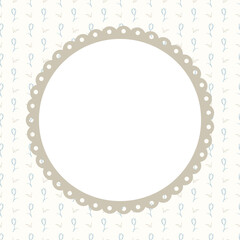 Sweet and pastel floral flower tulip pattern notepad poster banner background