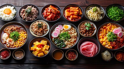 Infographic highlighting cultural diversity of American food festival state fair chili cook offs lobster festival BBQ competition illustrated hyper realistic style against backdrop of festive tent