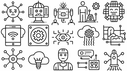 Naklejka premium Country, Nature, Trees, and Birds - Comprehensive Collection for Creative Design, set of icons of countries, set of icons, , illustration of a set of trees, illustration of a set of trees and birds