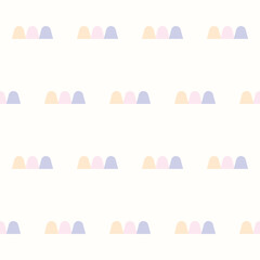 Minimalist Graphic Seamless Pattern Background. Soft Colored Textile Swatch. Fabric for Kids Design. Grap[hic Wallpaper, Wrapping Paper Design. Digital Paper, Scrapbook Paper Sample	
